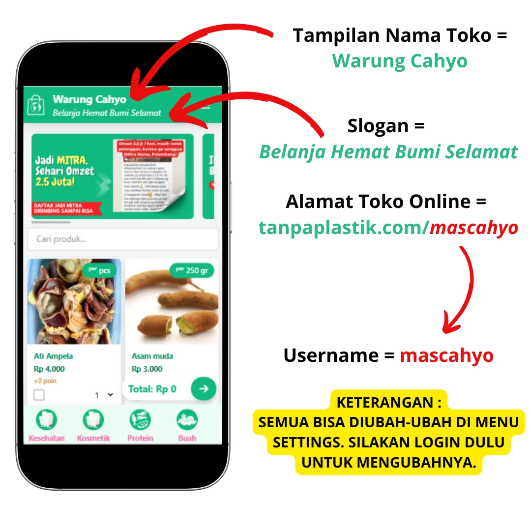 Banner Toko Online