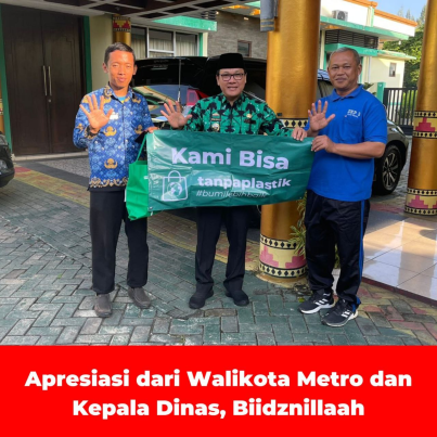 Mas Cahyo dapat Apresiasi Walikota Metro