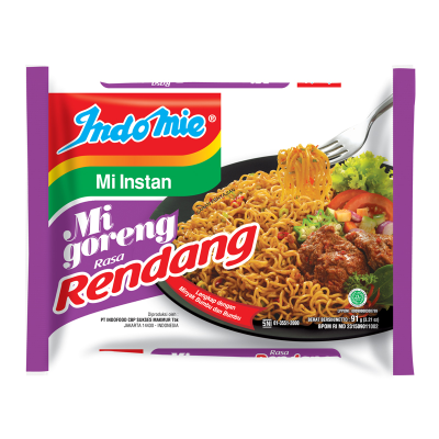 Mie Indomie Goreng Rendang
