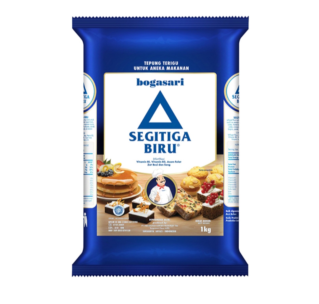 Tepung Terigu SegitigaBiru1Kg