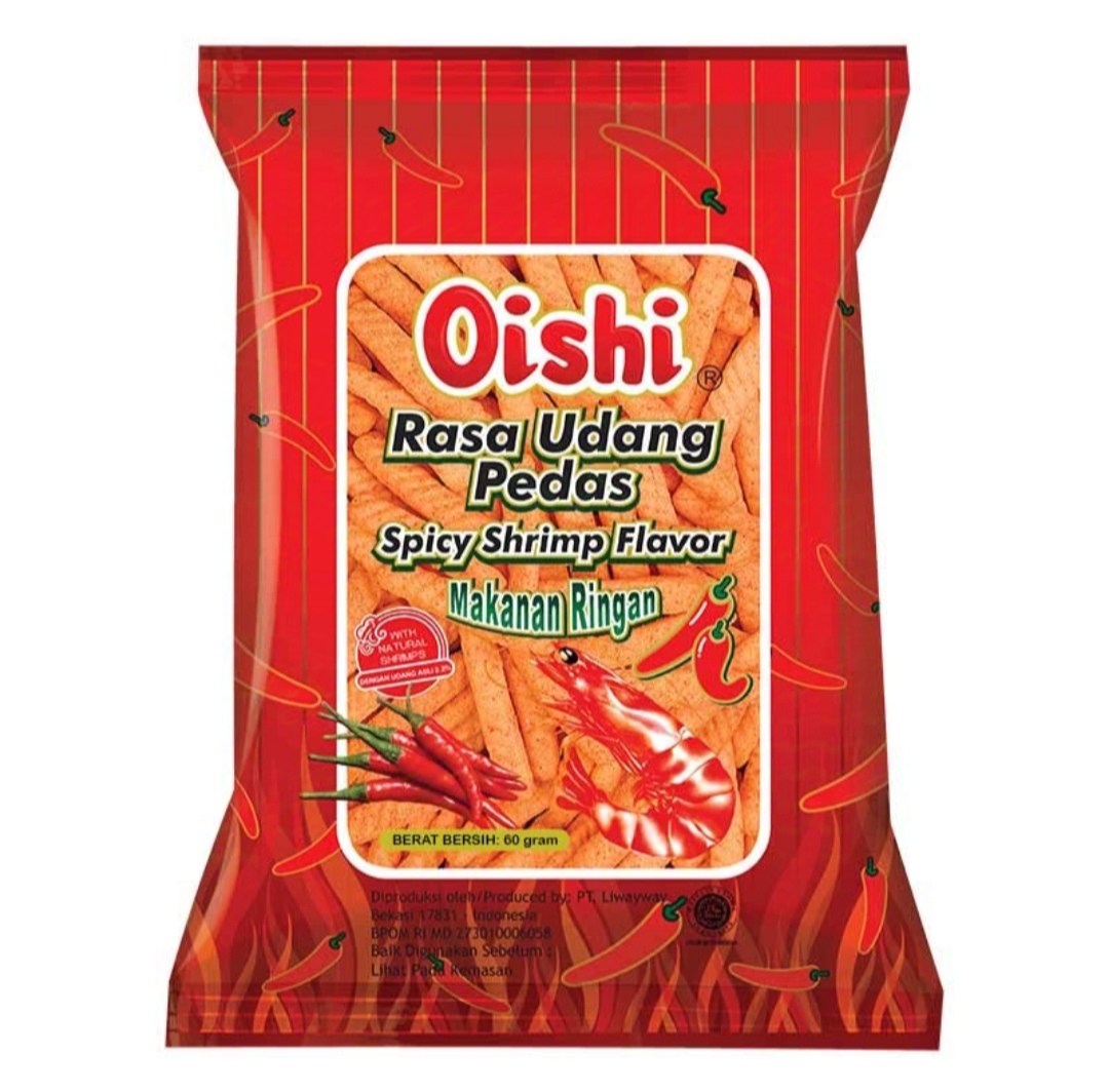 Oishi Kraker Udang