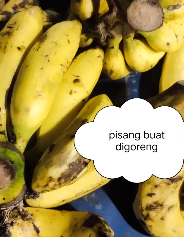 Pisang untuk digoreng
