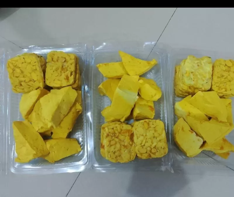 Tahu dan tempe ungkep