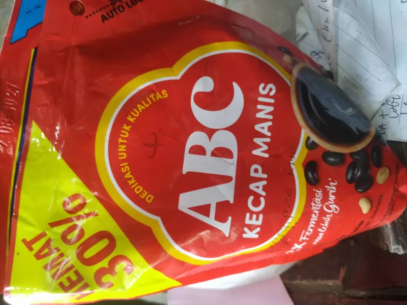 Kecap manis ABC sedang