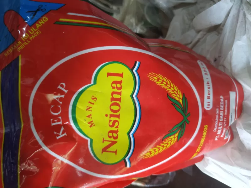 Kecap manis nasional 220g