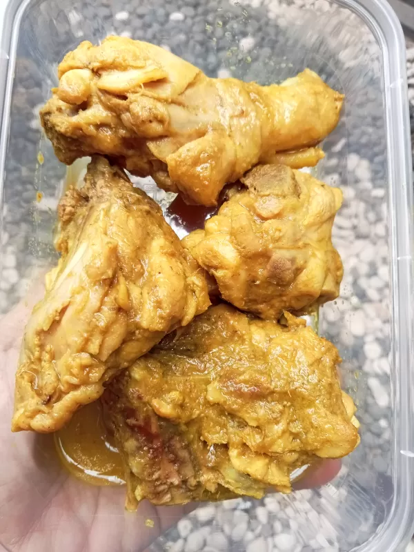 Ayam ungkep paha atas bawah