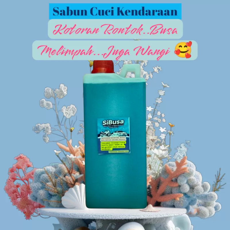 SiBusa sabun cuci kendaraan 1L