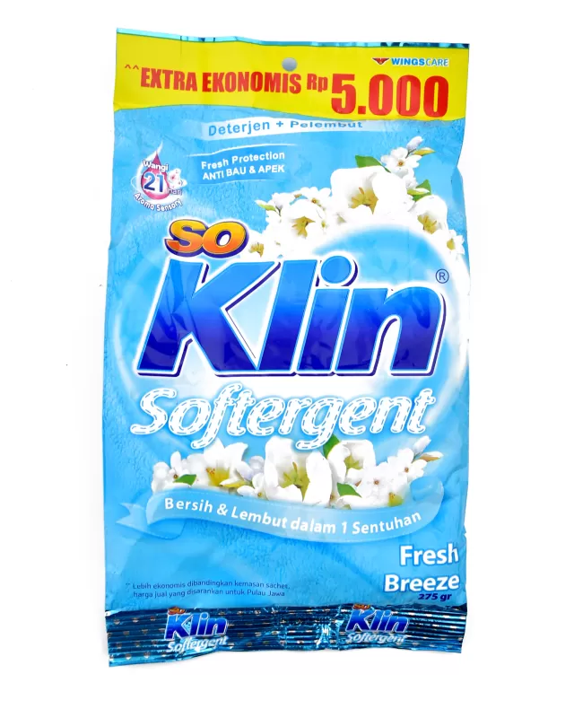 Soklin detergent 
