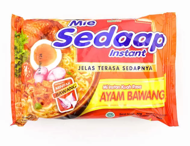 Mie sedap ayam bawang 