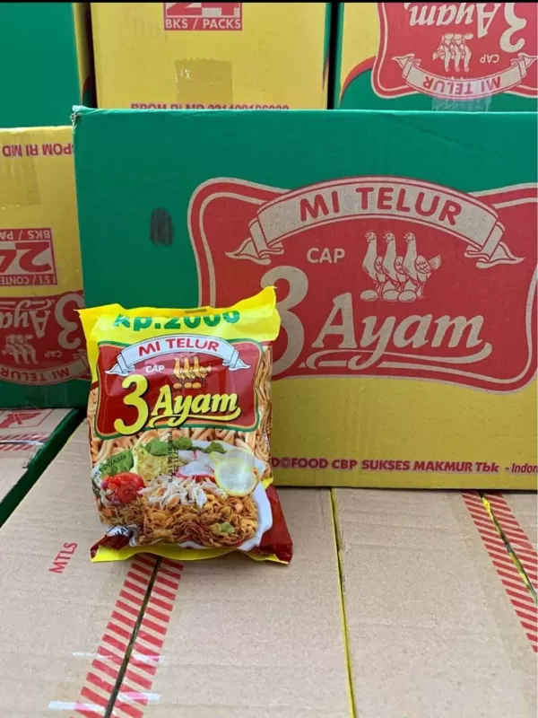 Mie tiga ayam 