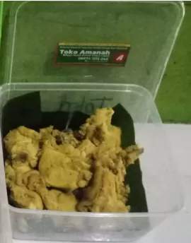 Dada ayam Ungkep