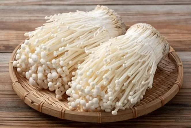 Jamur enoki ( paket  isi 4 pcs )