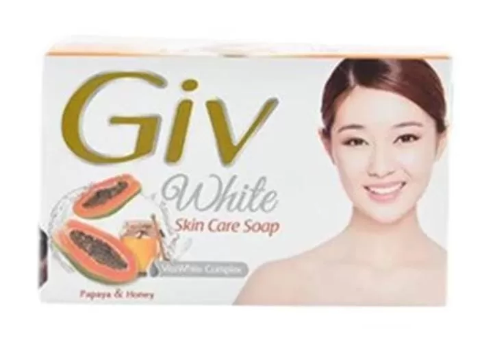 Sabun give white papaya