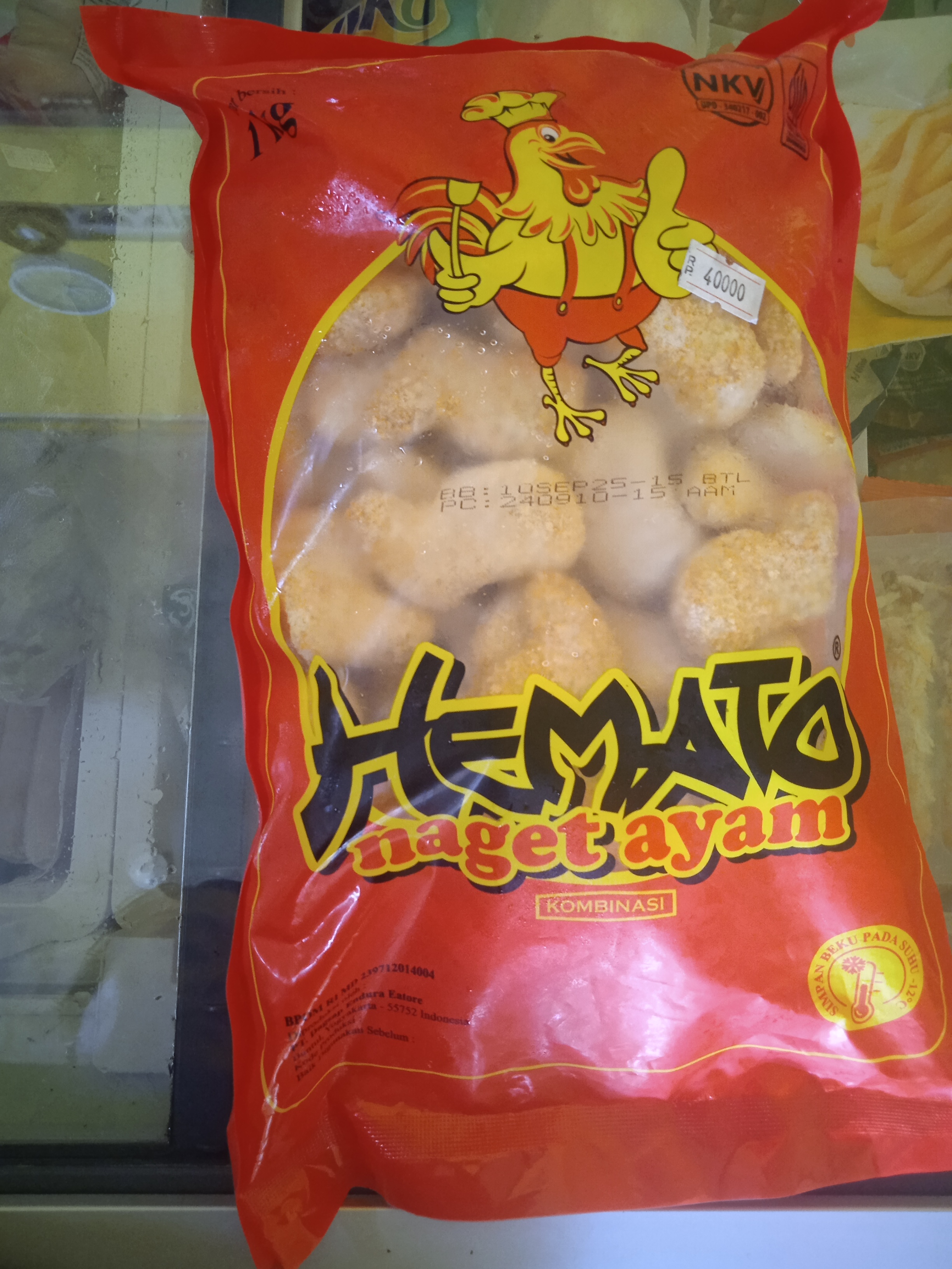 Hemato naget ayam 1kg