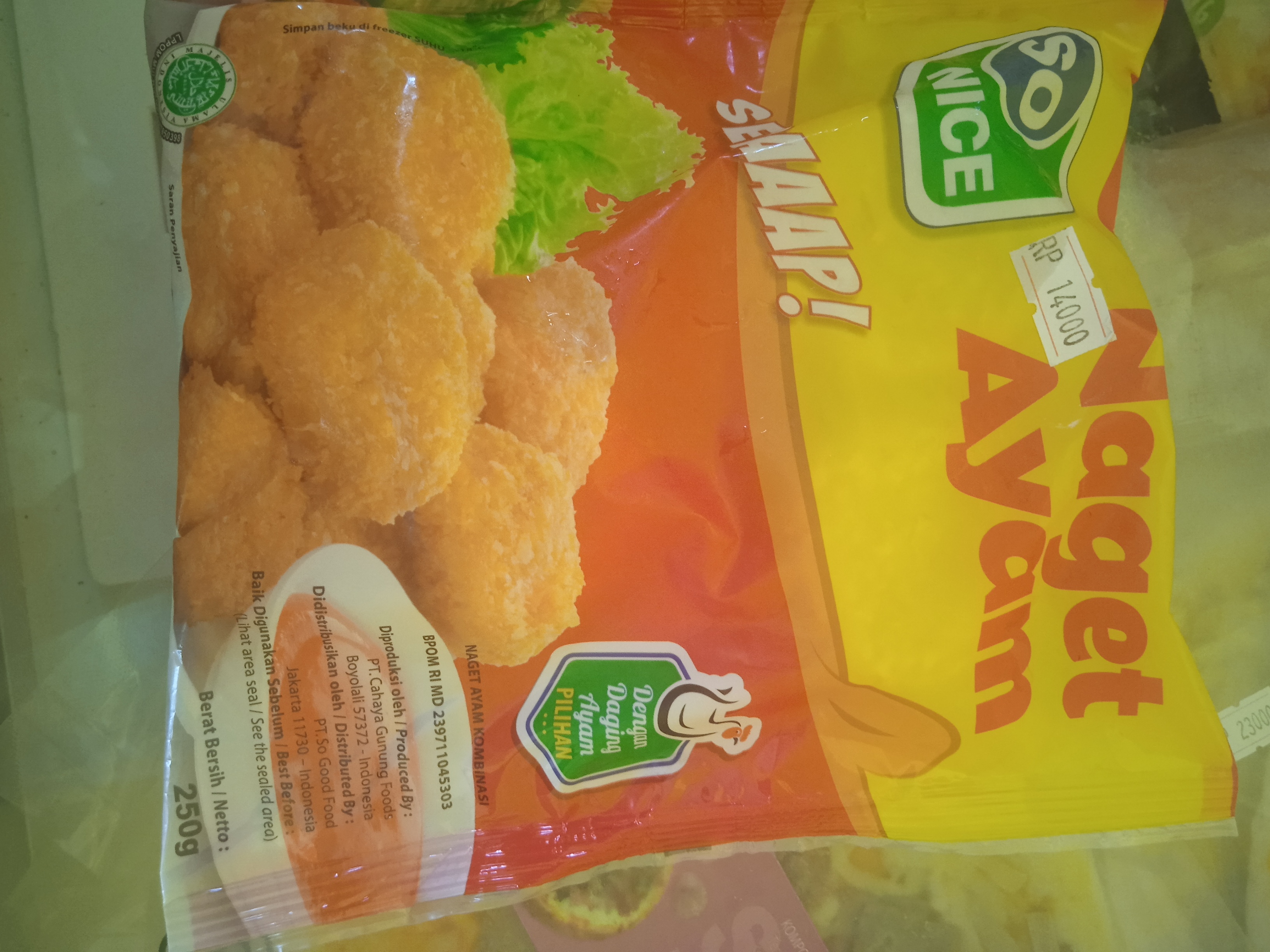 Nugget so nice 250gr