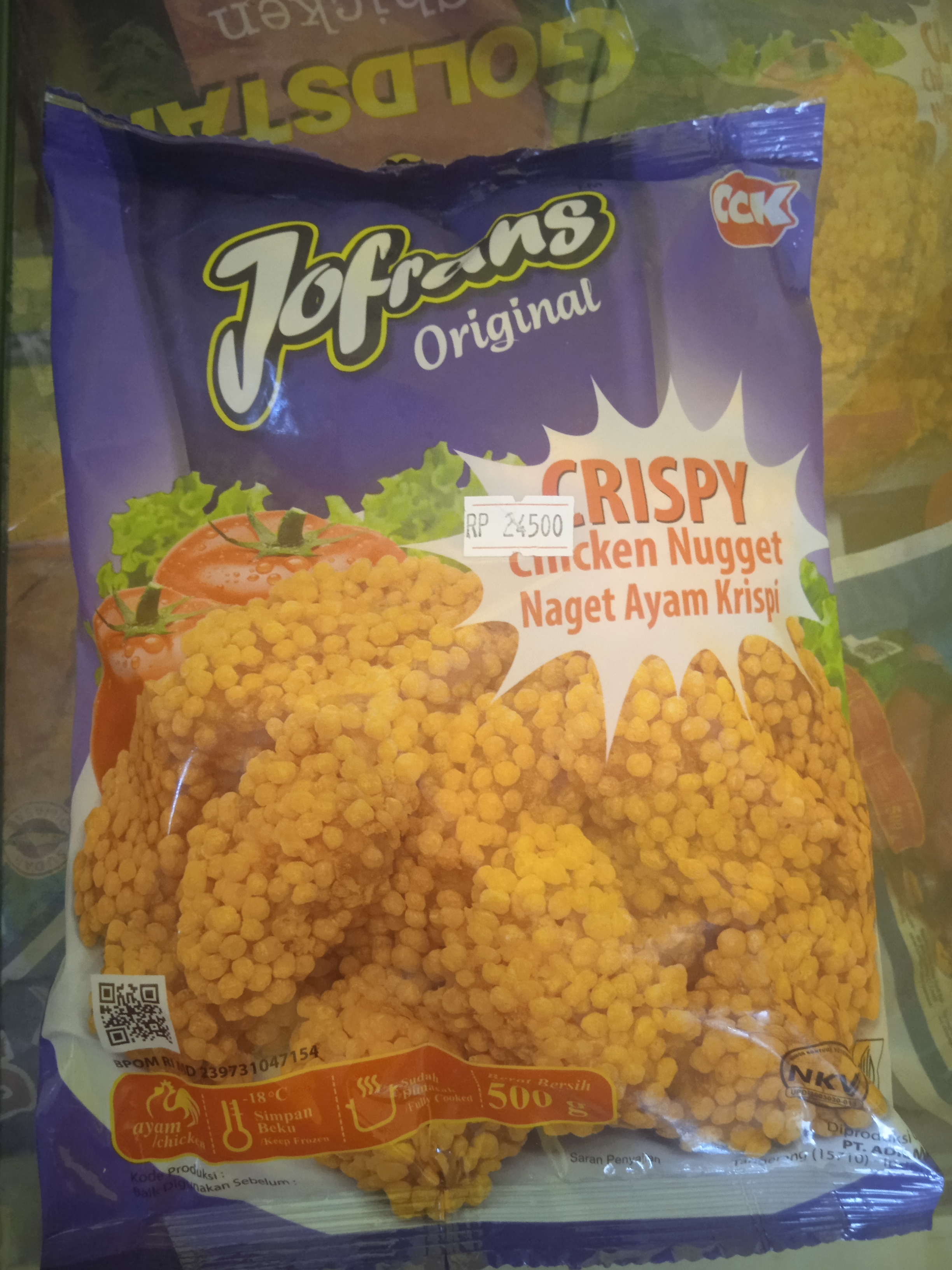 Nugget jofrans 500gr