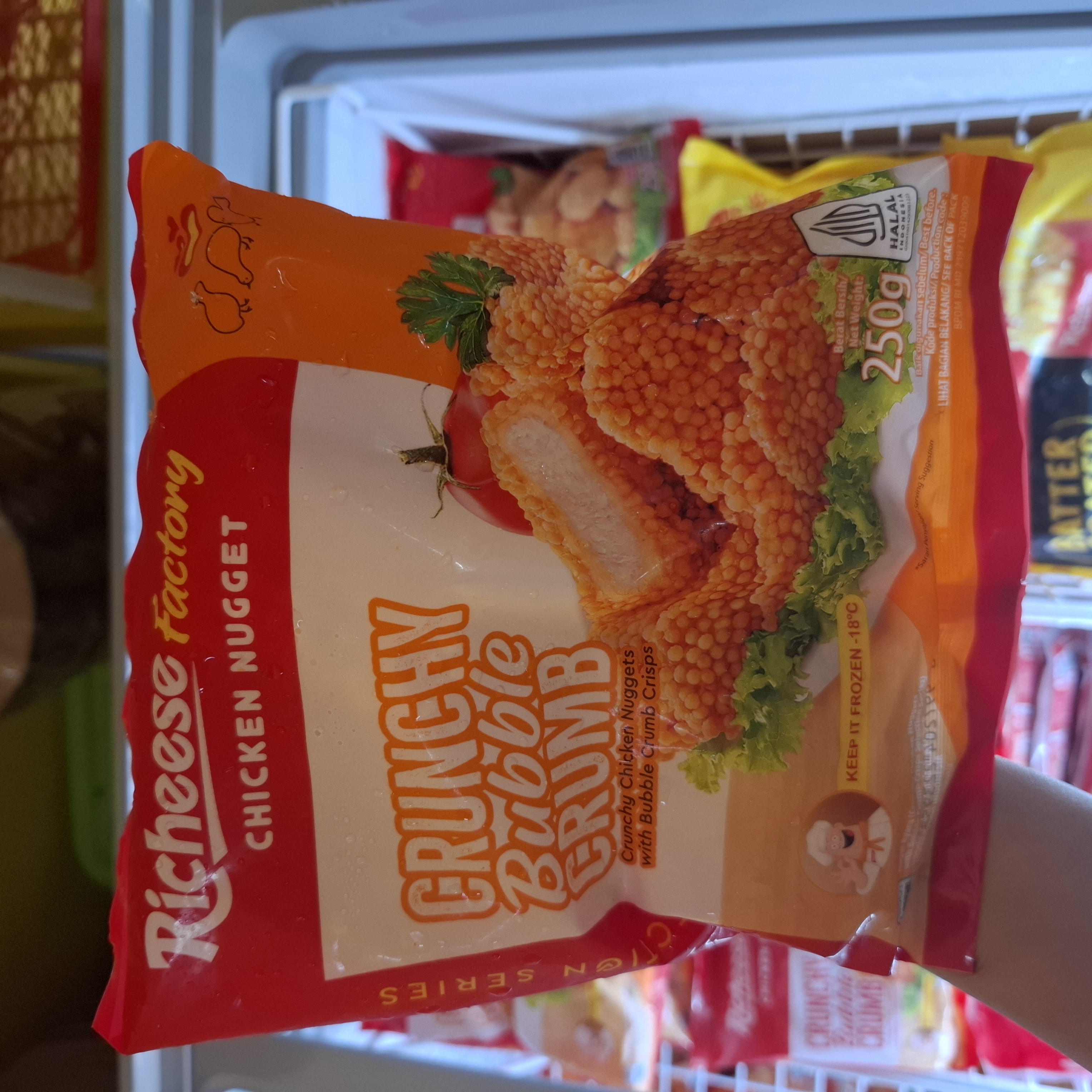 Nuget Crumb Rhicheese 250gr