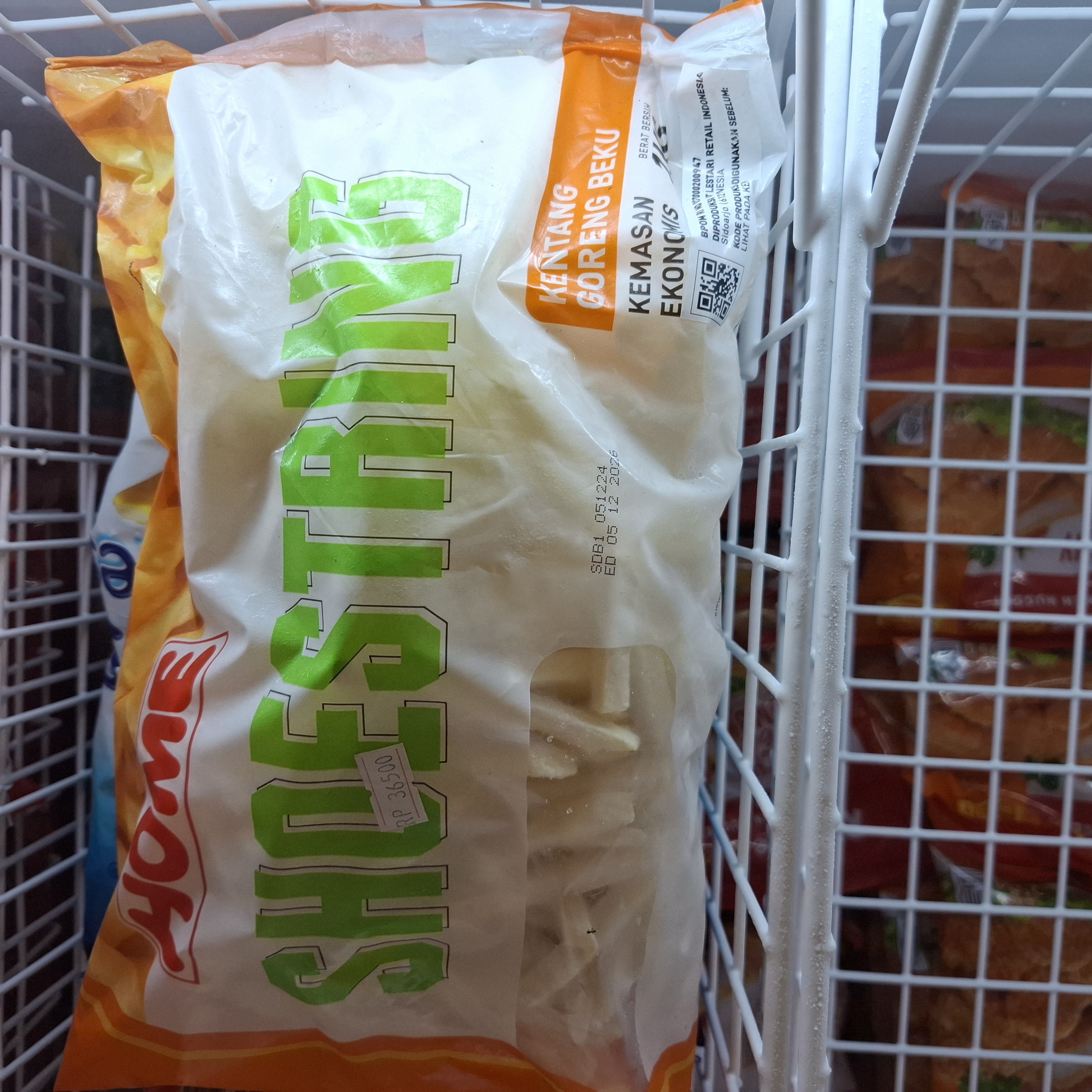 Kentang French Fries Home 1kg