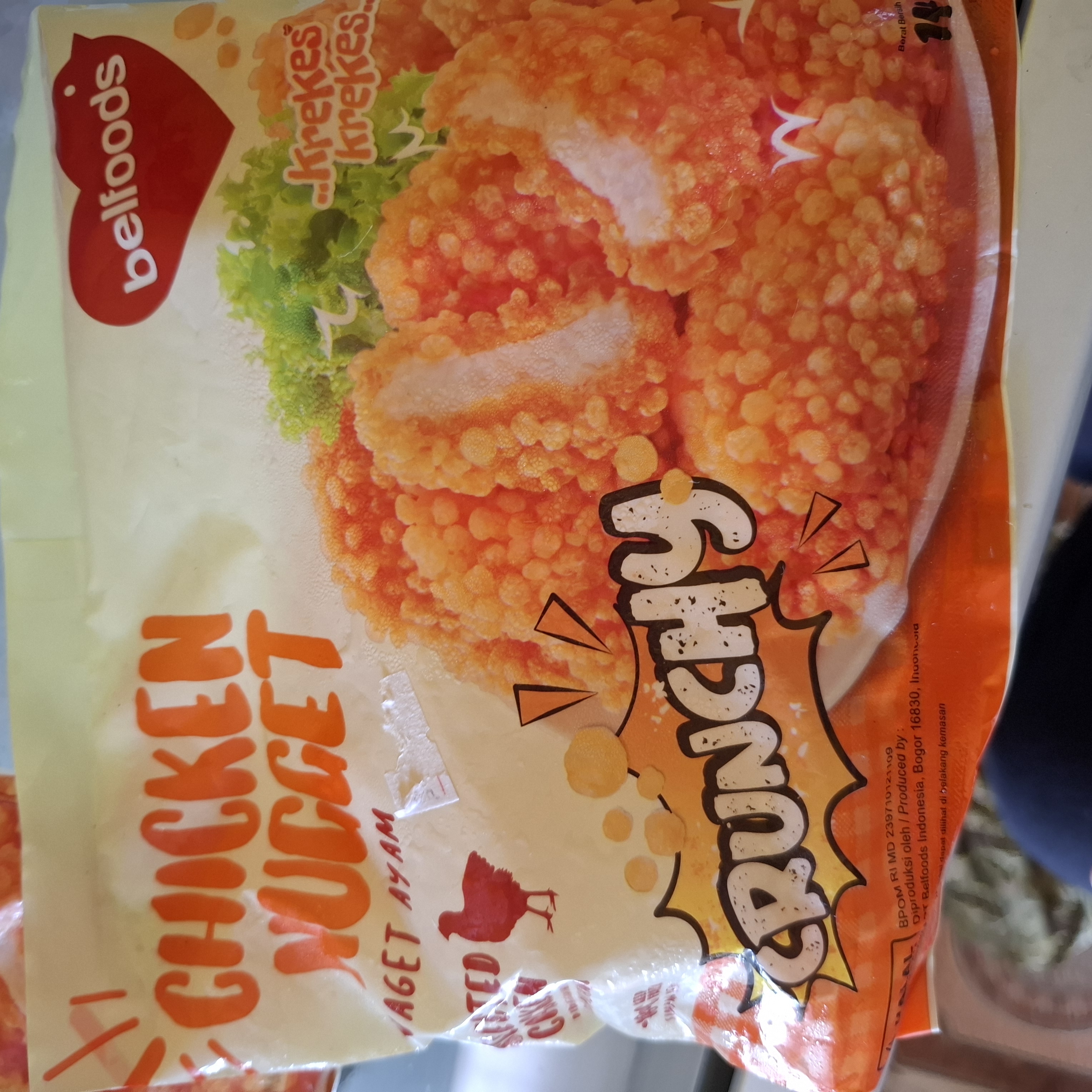 Nuget crunchy belfoods 150gr 