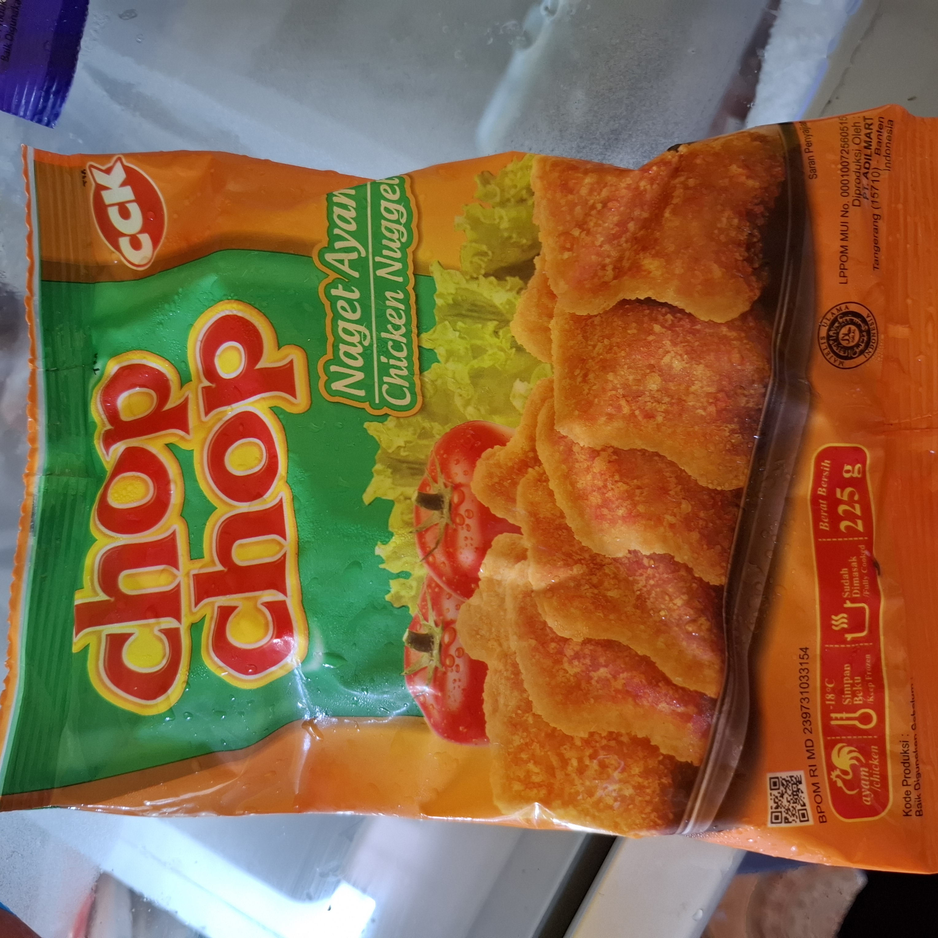 Nuget Chop Chop 225gr 