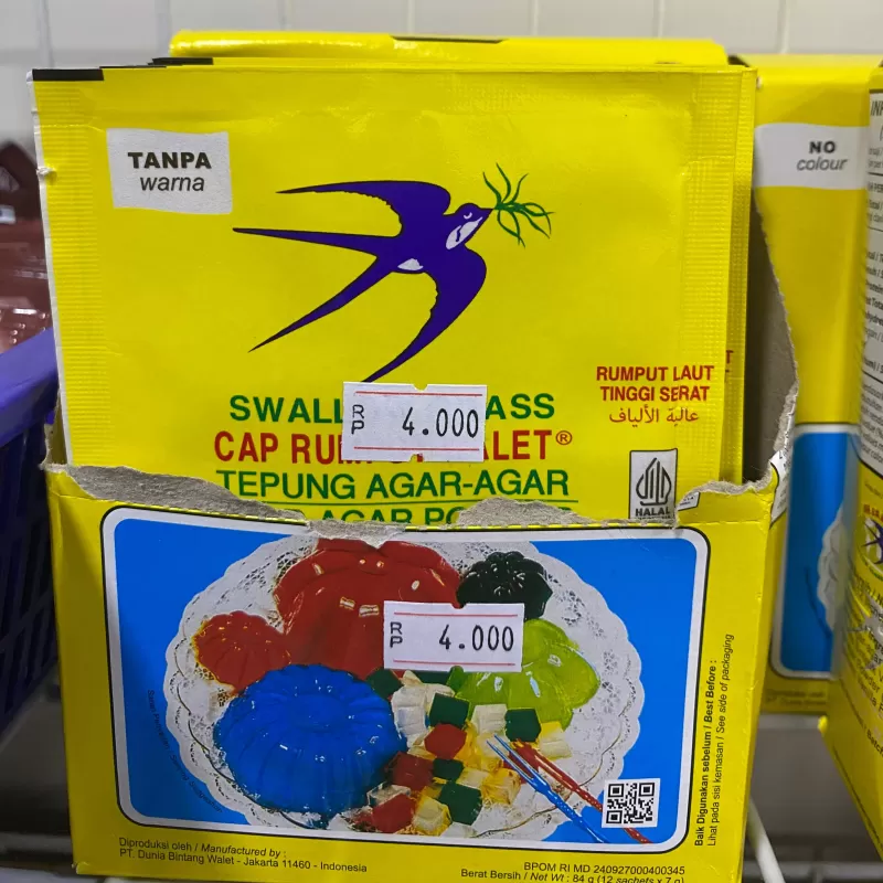 Agar Agar Swallow Plain