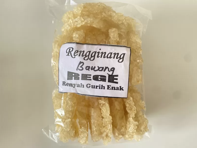 Rengginang Rasa Bawang