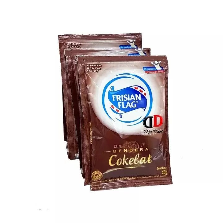 Susu Frisian Flag Coklat