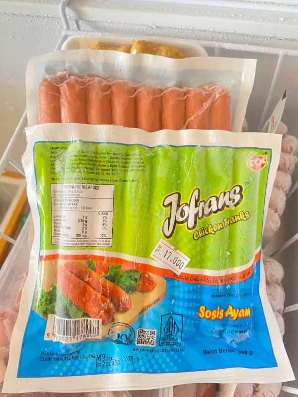 Sosis Jofran kecil