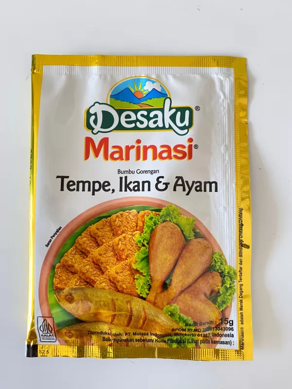 Desaku Marinasi Tempe, Ikan, Ayam
