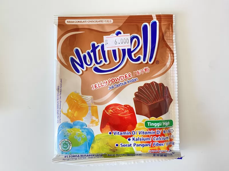 Nutrijell coklat 15 gram