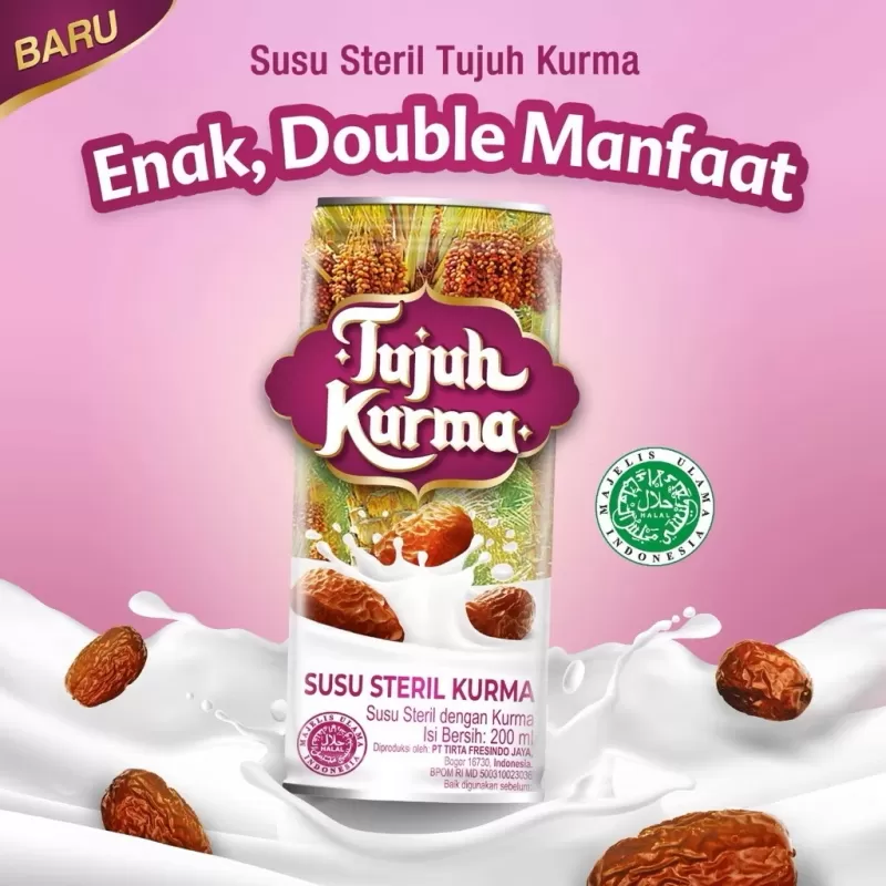 Susu Steril Tujuh Kurma (200ml)