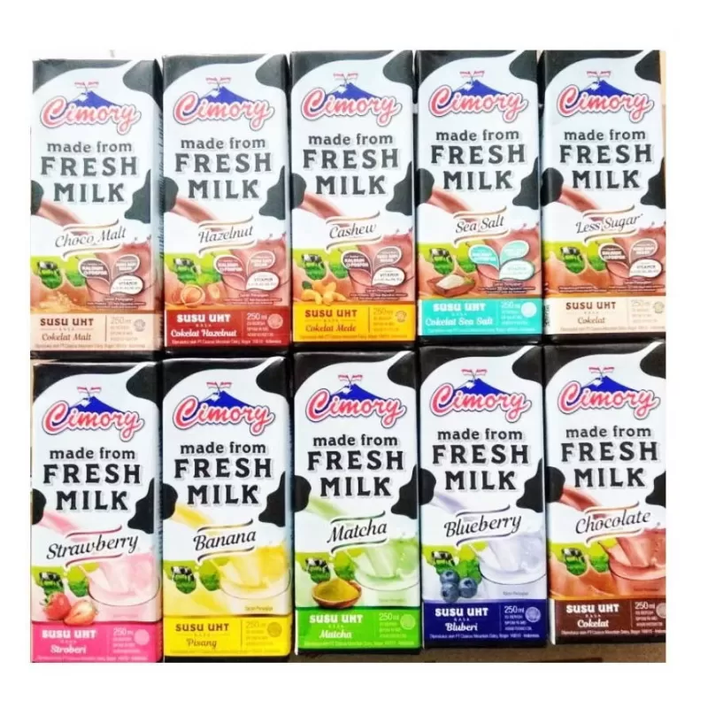 Cimory Fresh Milk (250ml)-Chat Rasa
