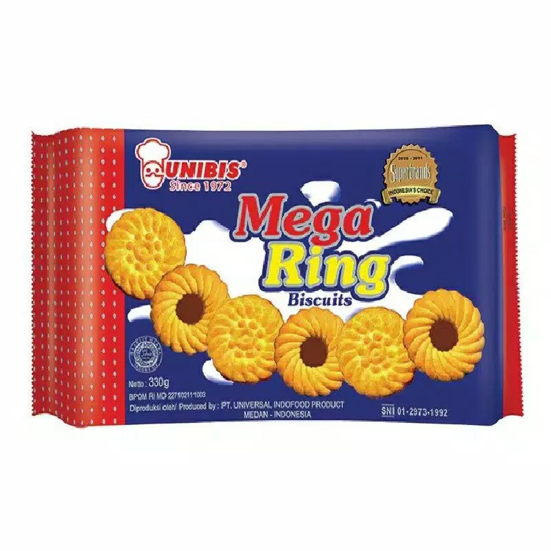 Mega Ring Biskuit Coklat (228g)