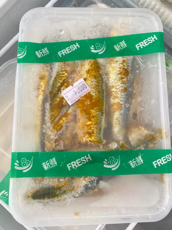 Ikan Tamban Marinasi