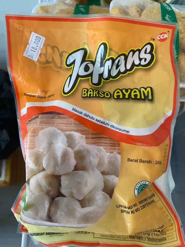 Jofrans Bakso Ayam