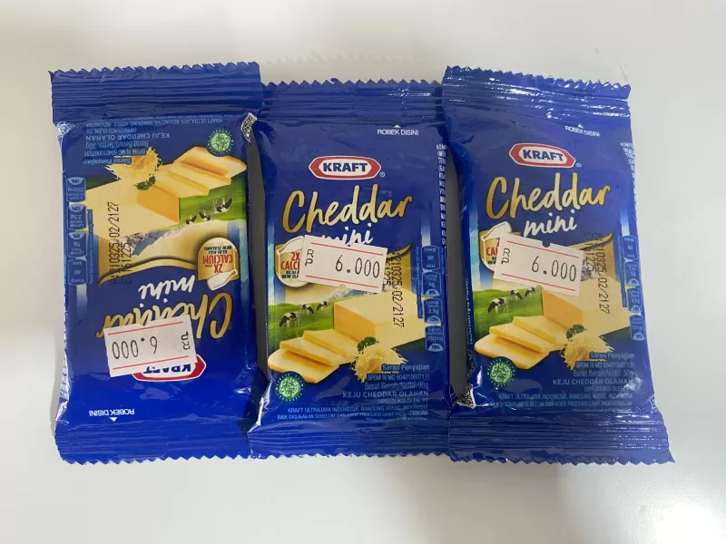 Keju Cheddar Mini (30g)