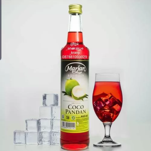 Sirup Marjan Cocopandan (460ml)
