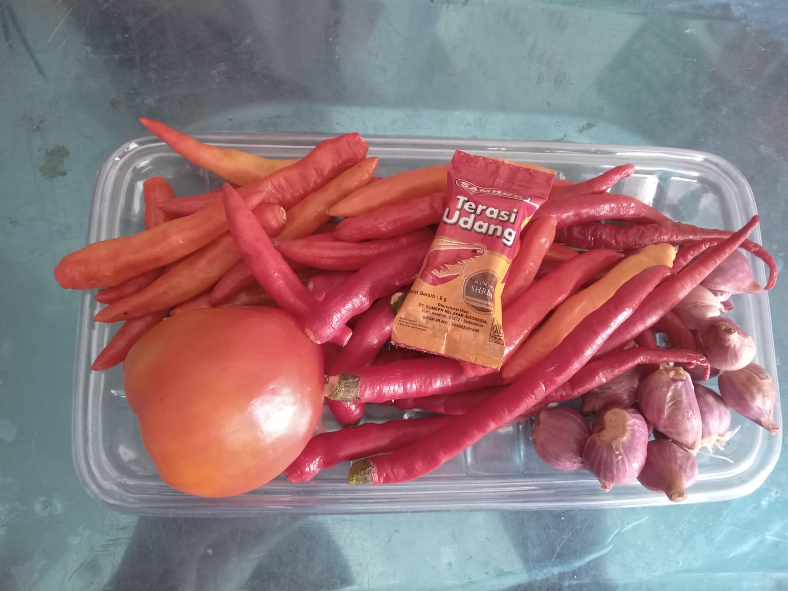 Paket sambal terasi 