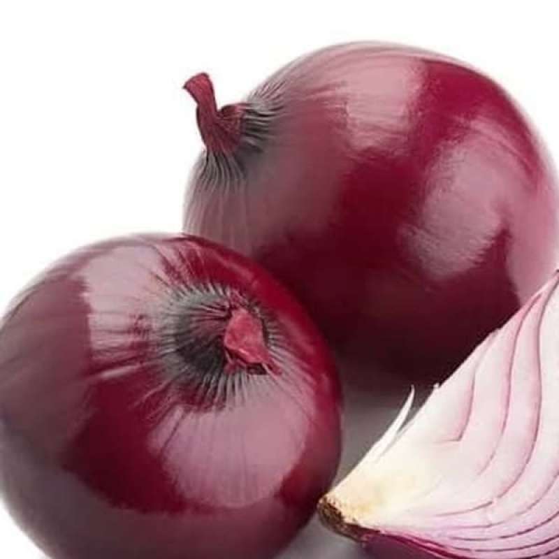 Bawang Bombay Merah Kupas 