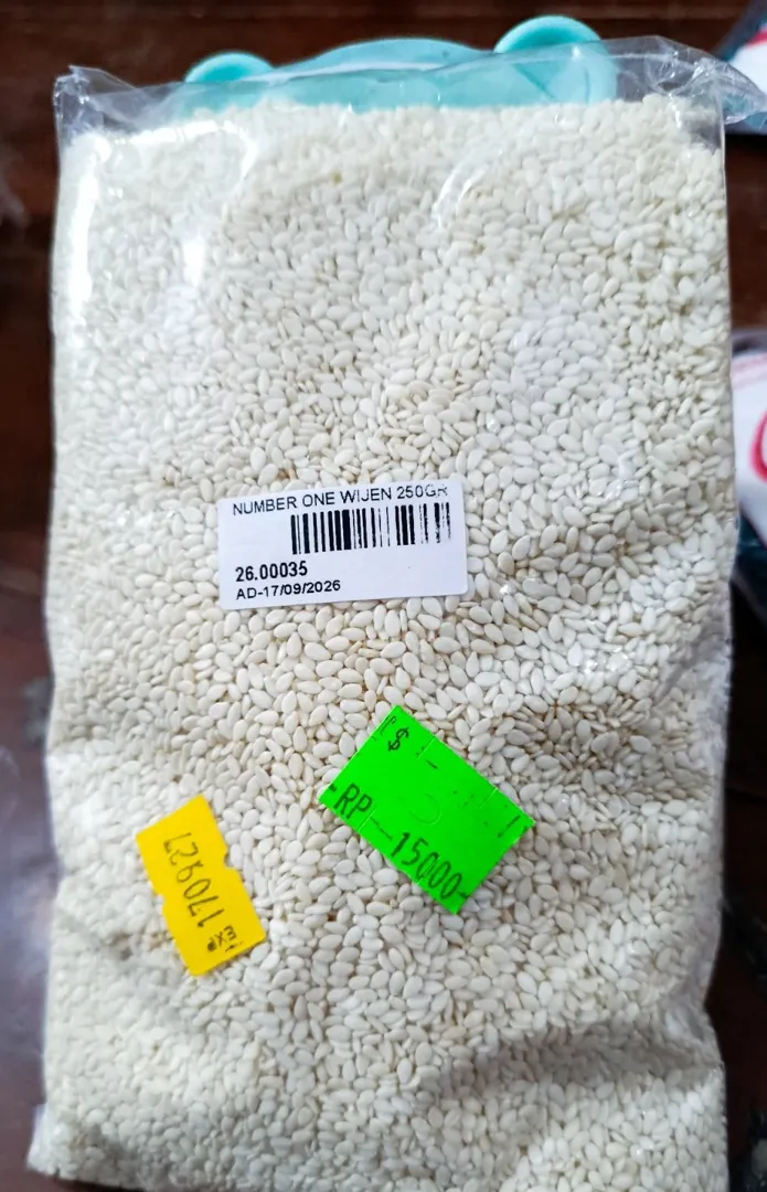 Wijen Putih 250 gr