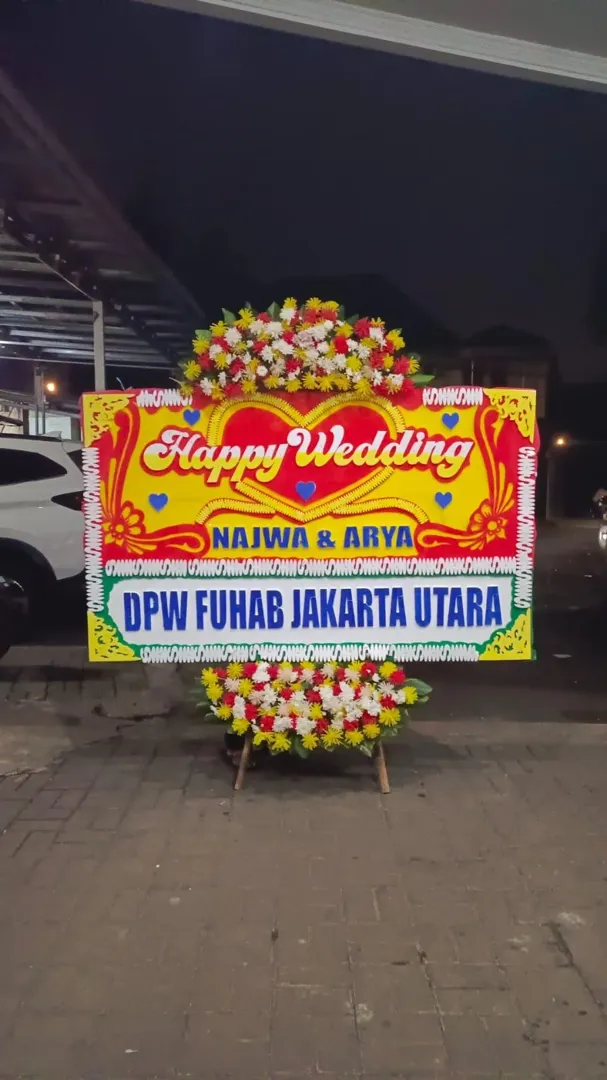 Karangan Bunga Papan Ucapan
