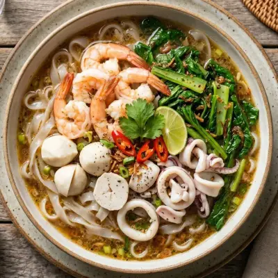 Kwetiau Kuah Seafood