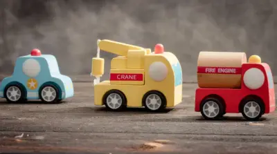 Mobil-mobilan Kayu (Set 3)