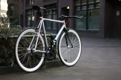 Sepeda Fixie Putih