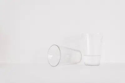 Gelas Kaca Bening Polos