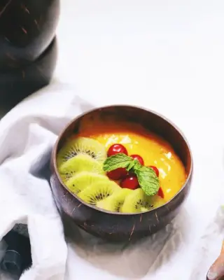Mangkok Batok Saji Dessert
