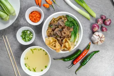 Mie Ayam Kuah Terpisah