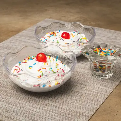 Mangkok Kaca Es Krim / Puding