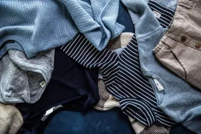 Baju Kasual Anak Biru