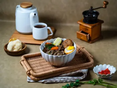 Semur Daging + Telur